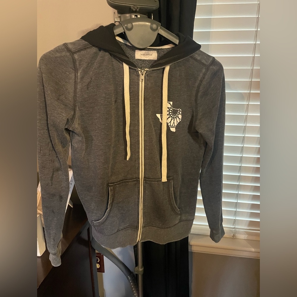 Soul Cycle zip hoodie
